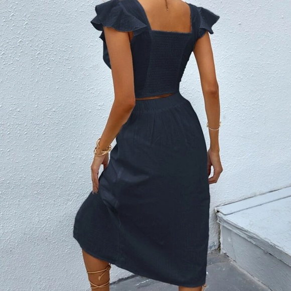 SHEIN Navy Blue Set - Picture 2 of 7